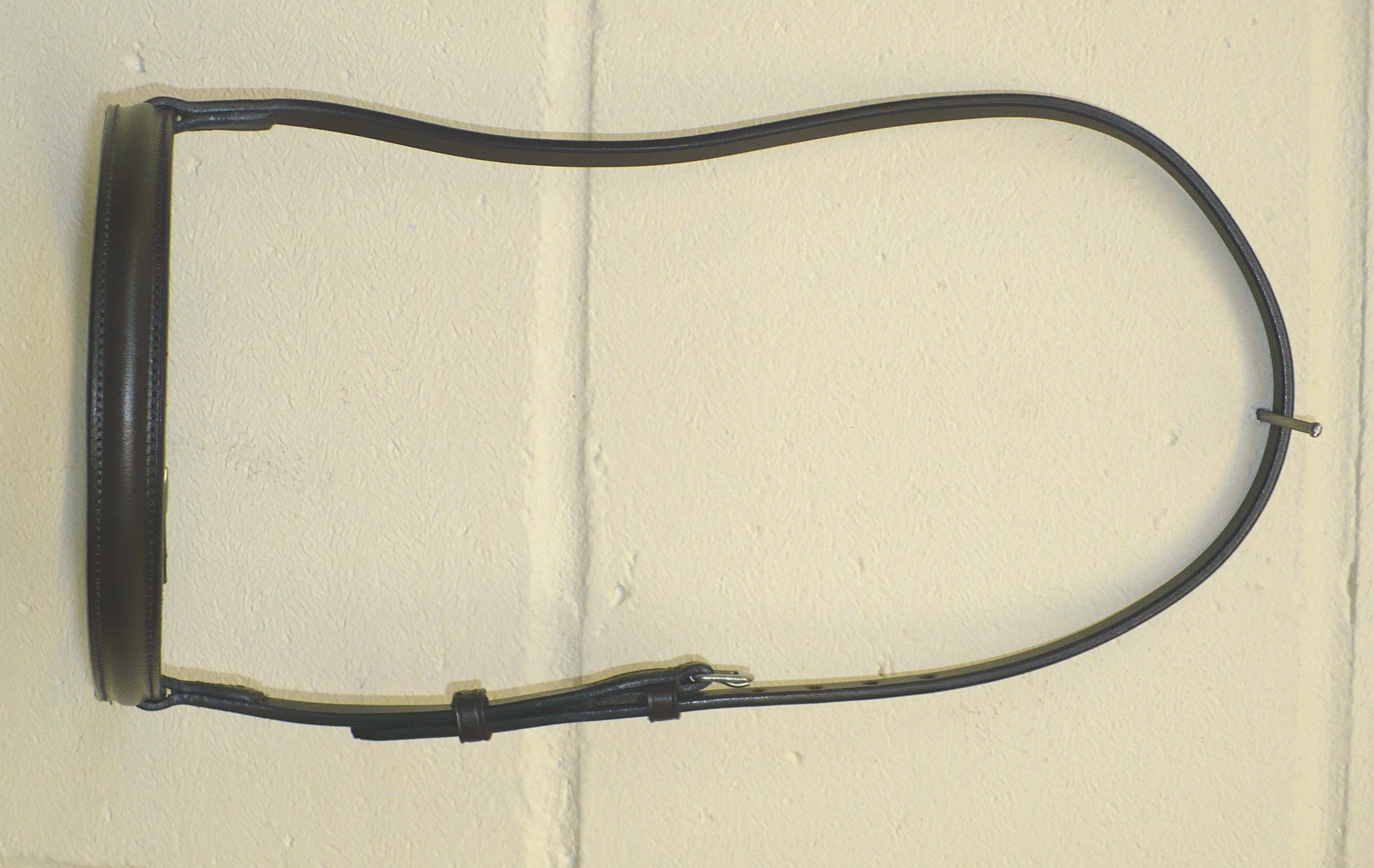 Berlin Custom Leather Rolled Cavesson Noseband